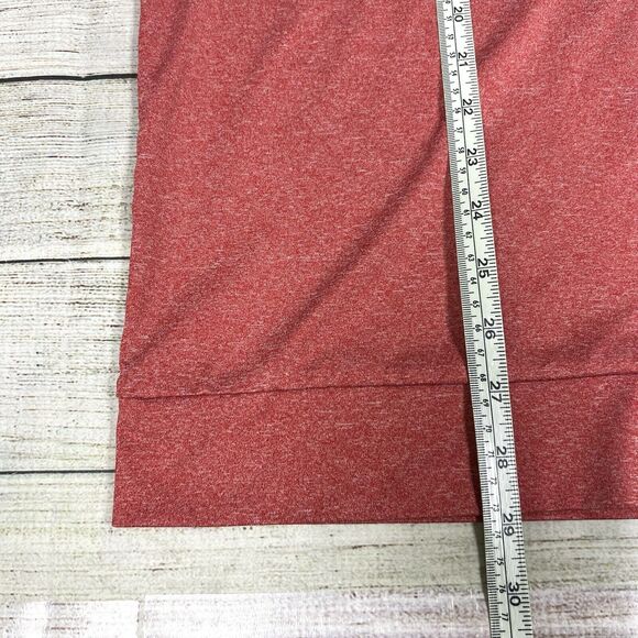 Matte Grey Mens Quarter Zip Pullover Sweatshirt Golf Outdoors Top Layer Size XL - Picture 10 of 10